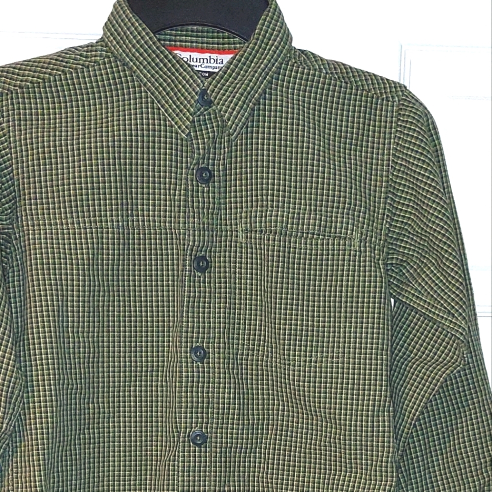🤑5/$25 COLUMBIA Plaid Button Down Shirt